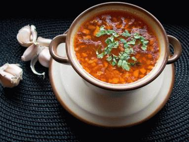 Zdjęcie - Sopa de ajo. Hiszpańska zupa  czosnkowa  - Przepisy kulinarne ze zdjęciami