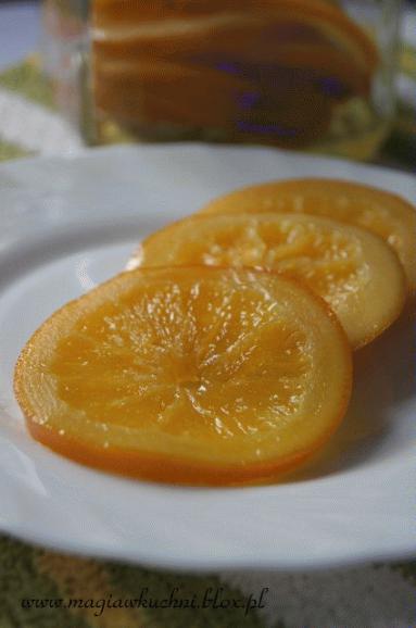 Zdjęcie - Kandyzowane pomarańcze  - Przepisy kulinarne ze zdjęciami