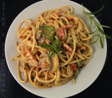 Zdjęcie - Spaghetti alla Carbonara  - Przepisy kulinarne ze zdjęciami