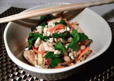 Zdjęcie - Stir-fry z fasolką i warzywami  - Przepisy kulinarne ze zdjęciami