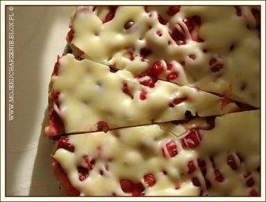 Zdjęcie - Sernik żurawinowy z białą czekoladą  - Przepisy kulinarne ze zdjęciami