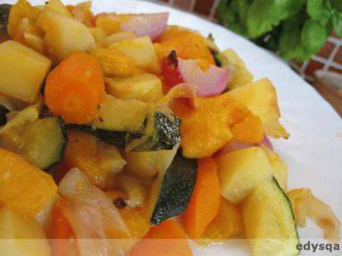 Zdjęcie - Pieczone  warzywa  - Przepisy kulinarne ze zdjęciami