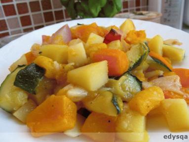Zdjęcie - Pieczone  warzywa  - Przepisy kulinarne ze zdjęciami