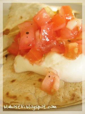 Zdjęcie - Quesadilla ze schabem - Przepisy kulinarne ze zdjęciami