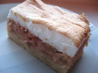 Zdjęcie - Ciasto z rabarbarem i truskawkami    - Przepisy kulinarne ze zdjęciami