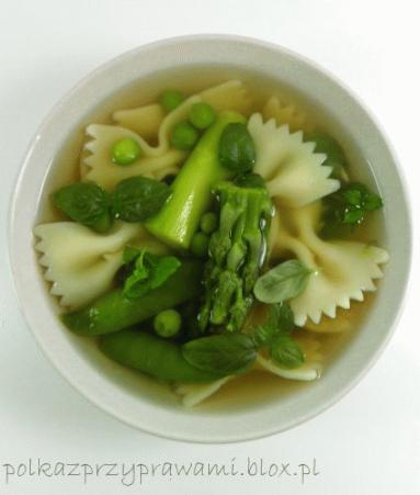 Zdjęcie - Wiosenna zupa  - Przepisy kulinarne ze zdjęciami