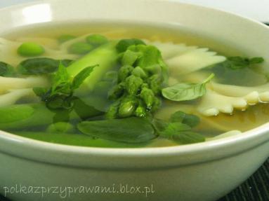 Zdjęcie - Wiosenna zupa  - Przepisy kulinarne ze zdjęciami