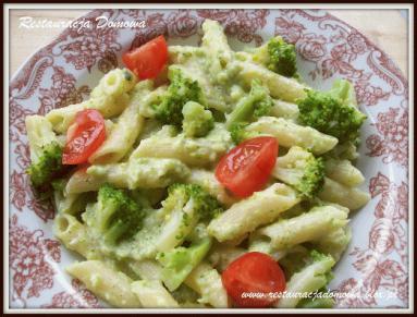 Zdjęcie - Penne z brokułem i serem pleśniowym  - Przepisy kulinarne ze zdjęciami