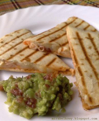 Zdjęcie - Quesadillas + guacamole - Przepisy kulinarne ze zdjęciami