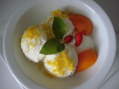 Zdjęcie - Lody jogurtowo-cytrynowe  - Przepisy kulinarne ze zdjęciami
