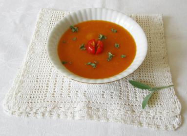 Zdjęcie - Zupa marchewkowa z wędzoną papryką - Przepisy kulinarne ze zdjęciami