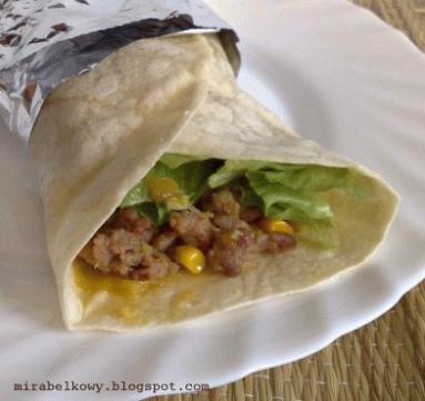 Zdjęcie - Tortille z indykiem curry i chutney'em z mango - Przepisy kulinarne ze zdjęciami