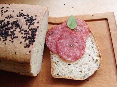 Zdjęcie - PAN DE HORIADAKI (chleb pszenny z czarnuszką)  WP#86  - Przepisy kulinarne ze zdjęciami