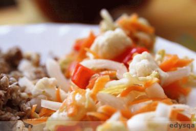 Zdjęcie - Krótka kiszonka z warzyw  mieszanych  - Przepisy kulinarne ze zdjęciami