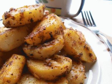 Zdjęcie - Pikantne ziemniaczki  smażone  - Przepisy kulinarne ze zdjęciami