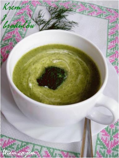 Zdjęcie - Krem z brokułów - Przepisy kulinarne ze zdjęciami