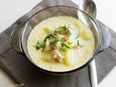 Zdjęcie - Zupa cebulowo -  serowa  - Przepisy kulinarne ze zdjęciami