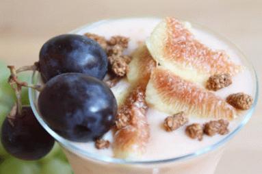 Ambrozja na śniadanie czyli jogurt z figami