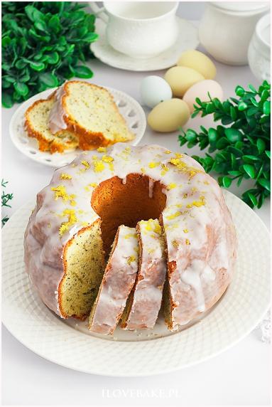Babka cytrynowa z makiem