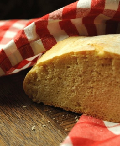 Chleb kukurydziany na poolish, czyli polskim rozczynie drożdzowym