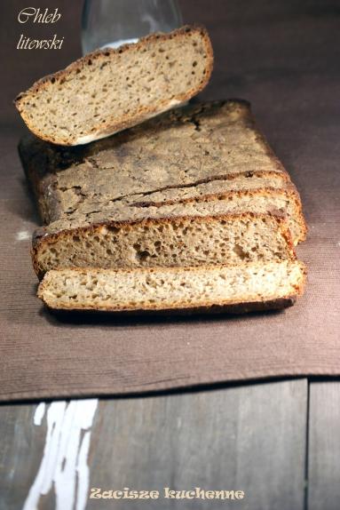 Chleb litewski na mące żytniej i zakwasie