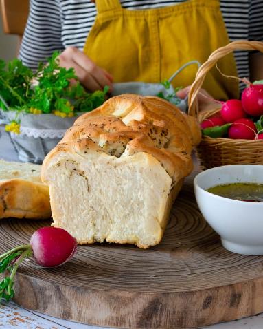 Chleb ziołowy – na drożdżach