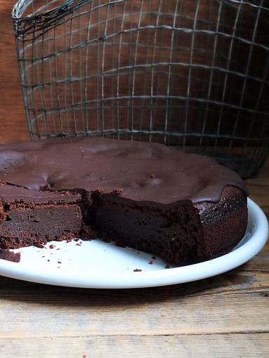 Ciasto czekoladowe Nigelli - nutella cake dla NieAlergika