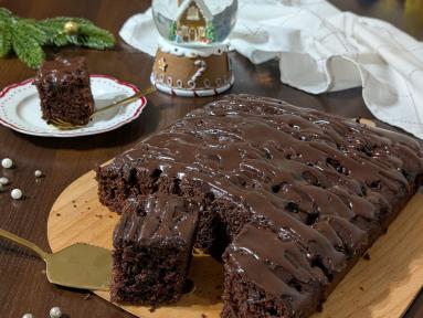 Ciasto czekoladowe pachnące piernikiem