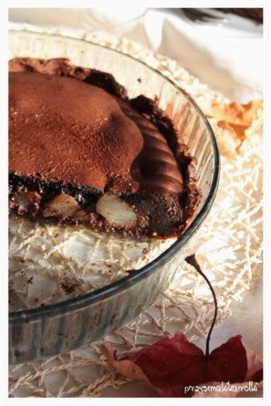 Tarta czekoladowa z gruszkami (ciasto)