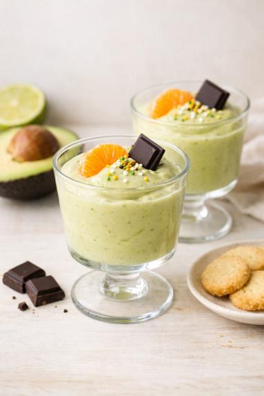 Deser z kaszy jaglanej i awokado