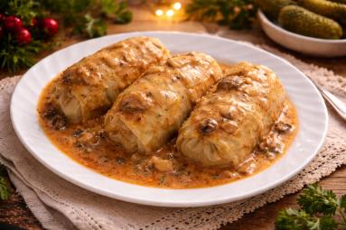 Gołąbki z białej kapusty