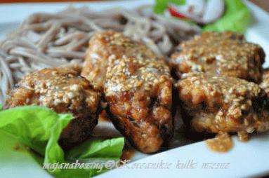 Koreańskie kulki mięsne 