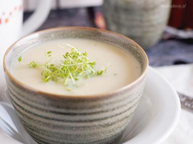 Kremowa zupa z gruszki i pietruszki
