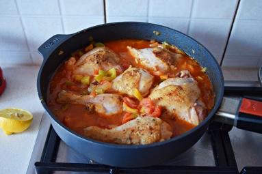 Kurczak zapiekany w sosie curry