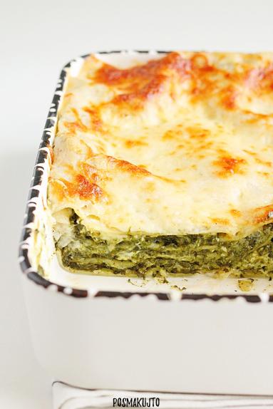 Lasagne ze szpinakiem