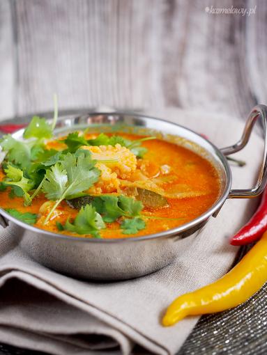 Łatwa zupa z curry i warzywami 