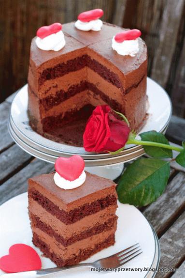 Malt Cake czyli amerykański tort czekoladowy