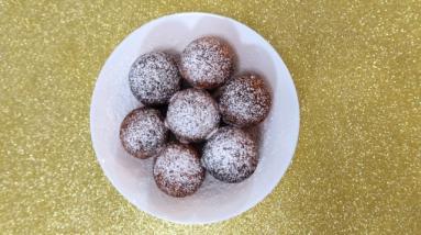 Mini pączki serowe + film 