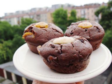 Muffiny czekoladowe z pomarańczową nutą 