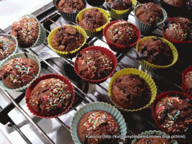 Muffiny z kawałkami czekolady