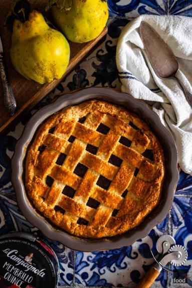 Pastafrola de membrillo – argentyńska tarta z marmoladą z pigwy