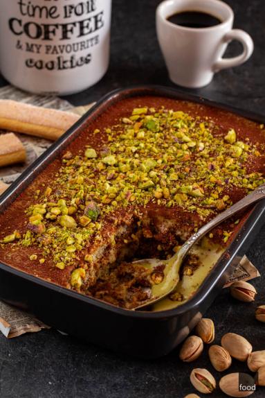 Pistacjowe tiramisu