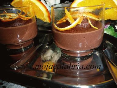 Pudding czekoladowo-pomarańczowy