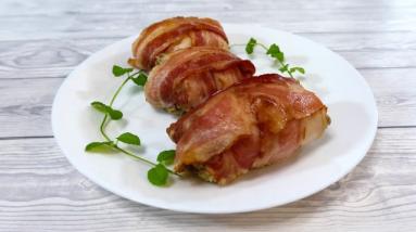 Roladki z kurczaka faszerowane pieczarkami + film