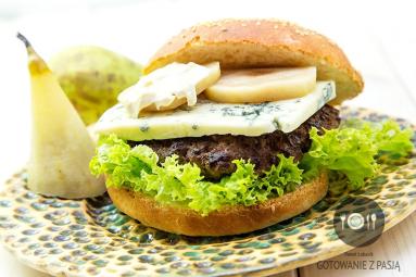 Roquefort-burger