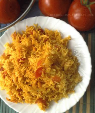 Ryż z pomidorami po indyjsku