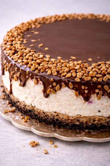 Sernik waniliowo-czekoladowy