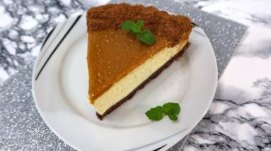 Sernik z kajmakiem i herbatnikami + film