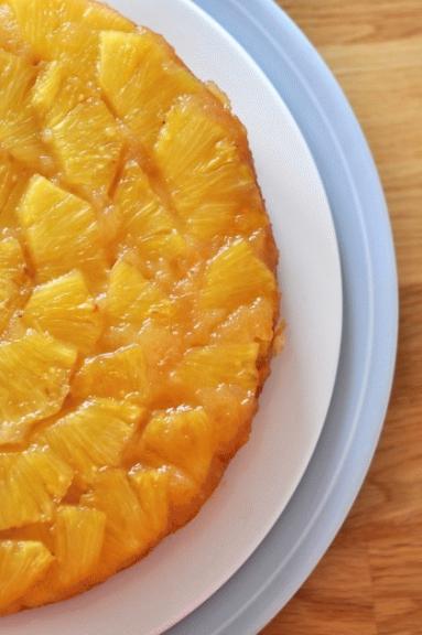 Słońce na talerzu czyli ciasto ananasowe (Pineapple upside-down cake)