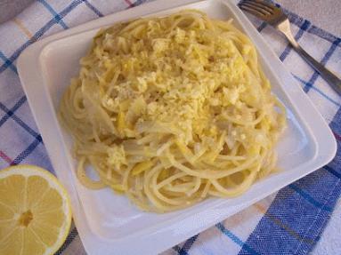 Spaghetti con porri